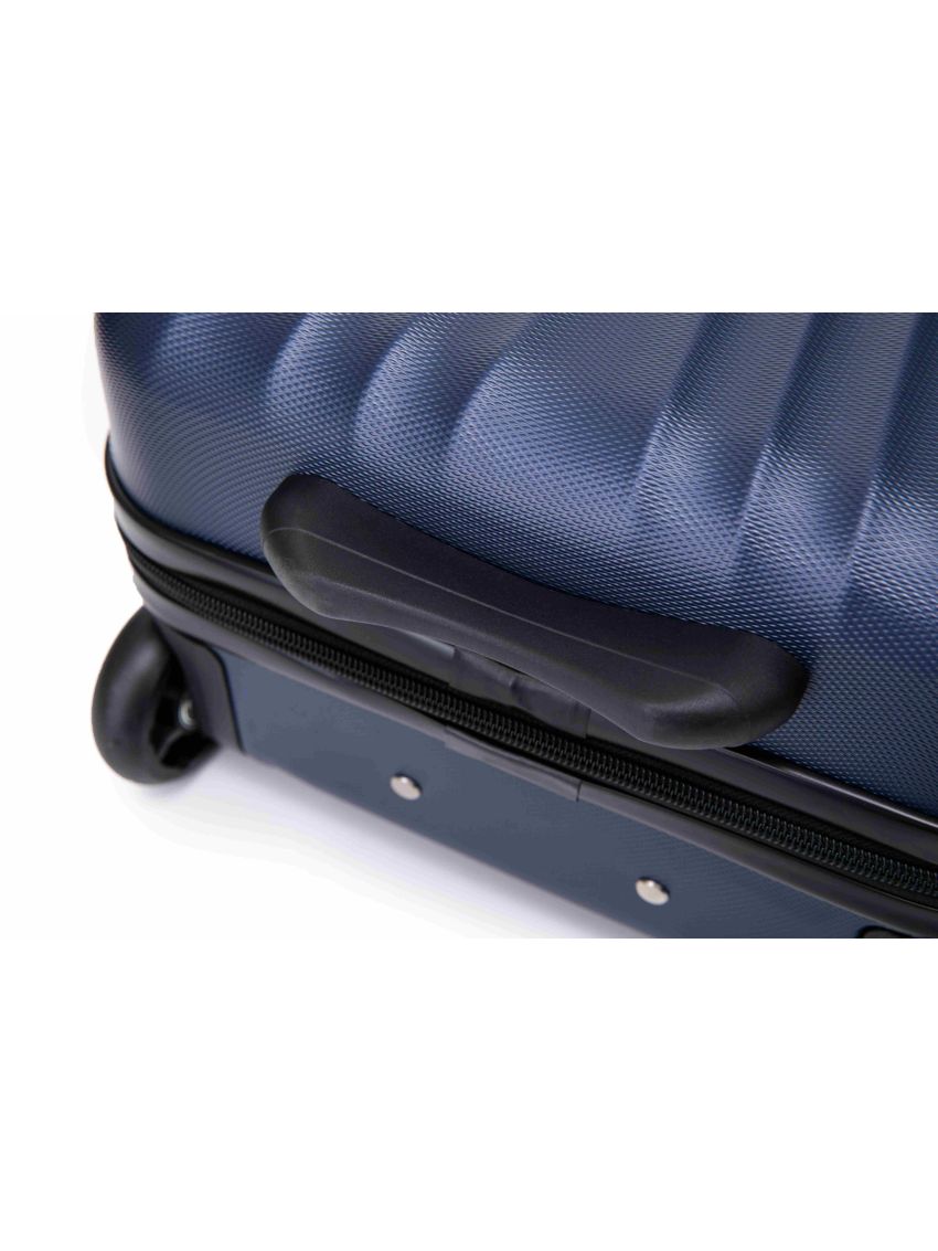 Valigia  40x30x20cm 55x35x25 cm Trolley Bagaglio a Mano in ABS Wizzair Vueling Air Asia Air France ita Alitalia airways KLM 2037FR