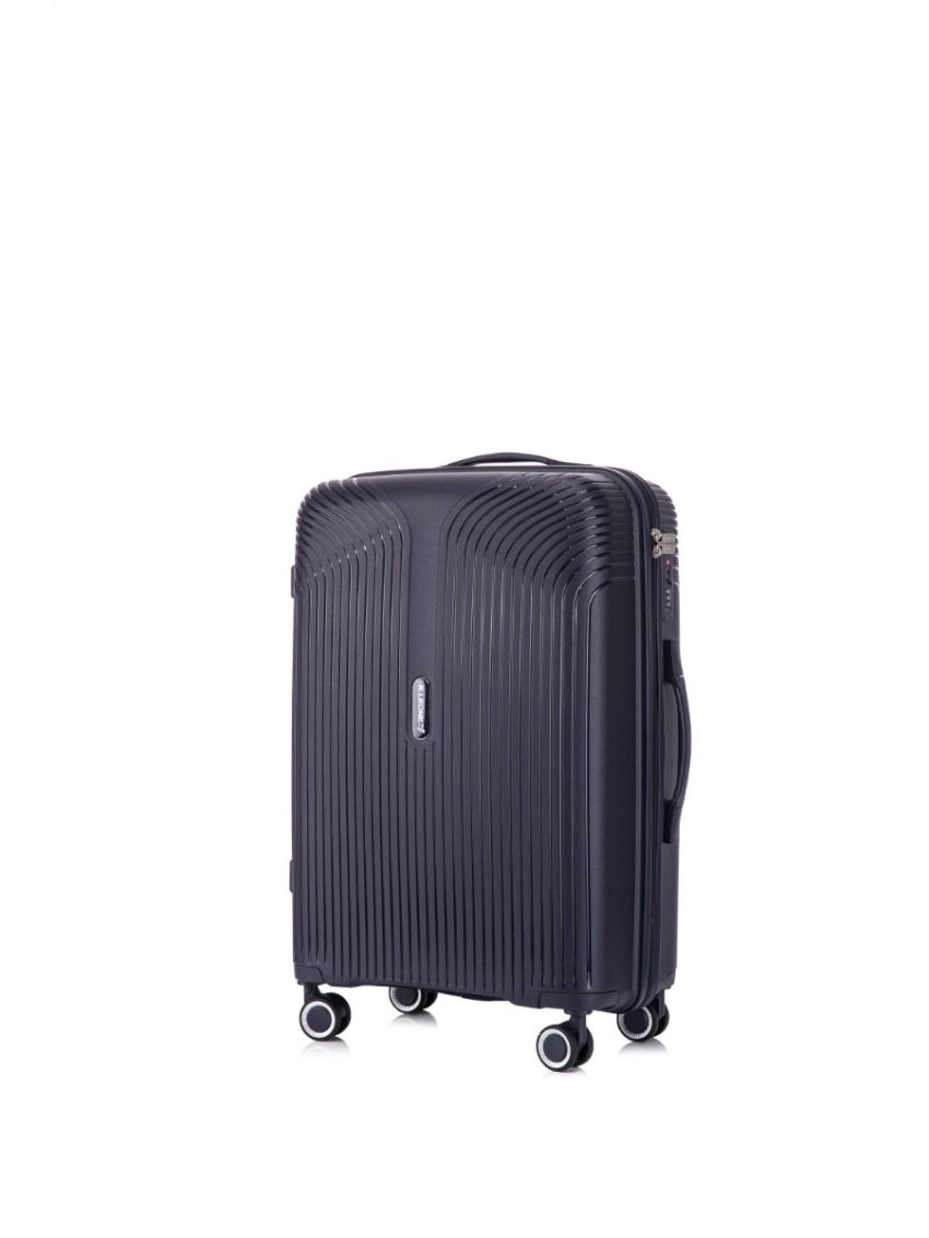 Valigia Fino Set 4Trolley Rigido grande, medio, picco beauty 8 ruote in ABS 6060