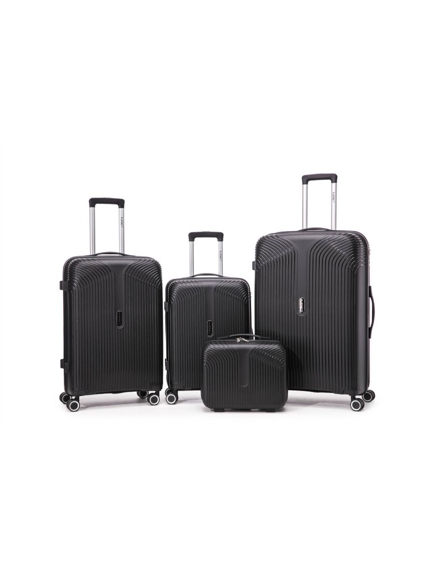 Valigia Fino Set 4Trolley Rigido grande, medio, picco beauty 8 ruote in ABS 6060