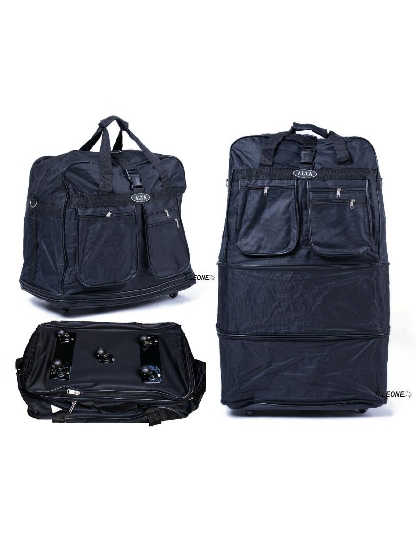 TROLLEY BORSONE ESTENDIBILE ALLUNGABILE DA VIAGGIO CON RUOTE