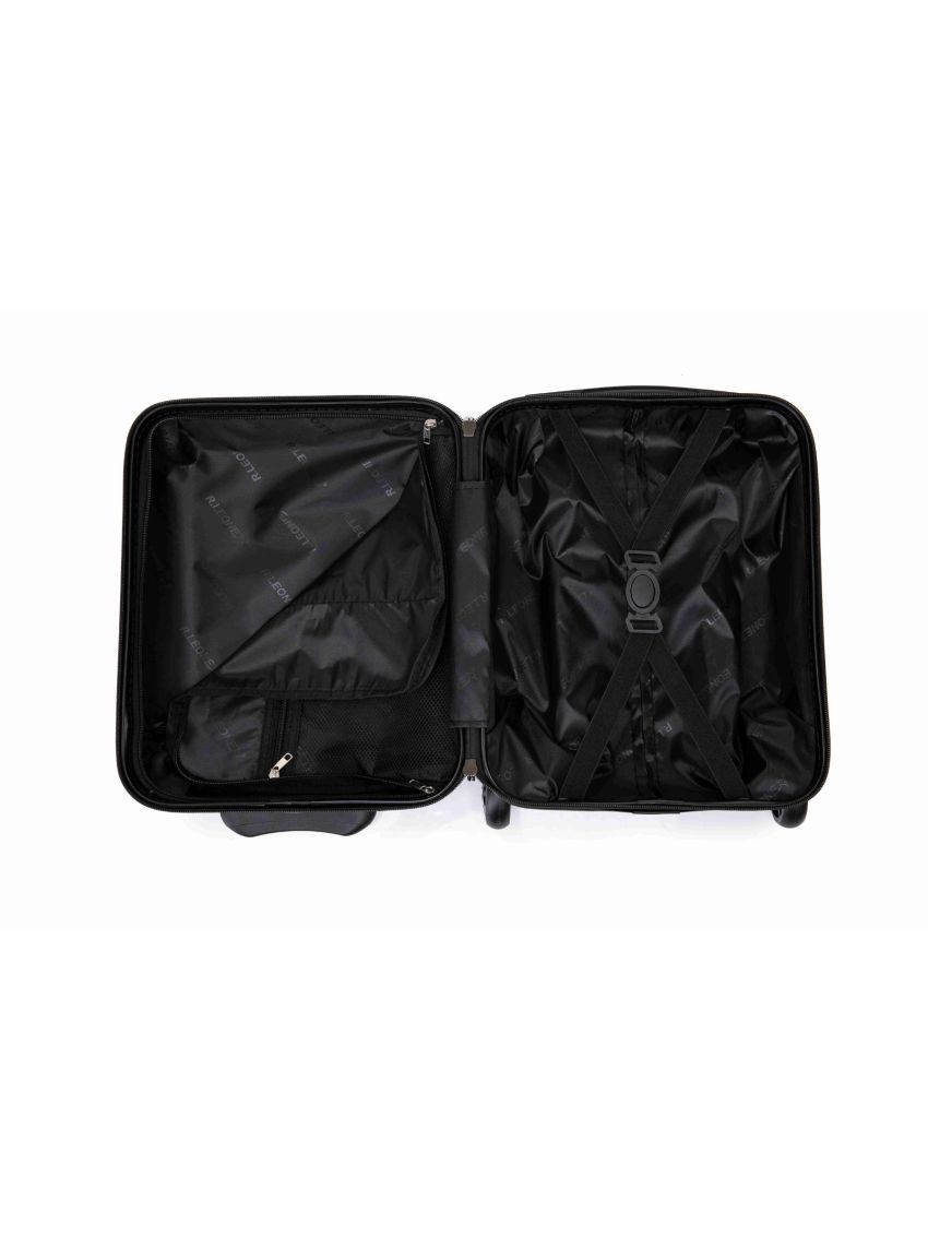 Valigia  40x30x20cm 55x35x25 cm Trolley Bagaglio a Mano in ABS Wizzair Vueling Air Asia Air France ita Alitalia airways KLM 2037FR