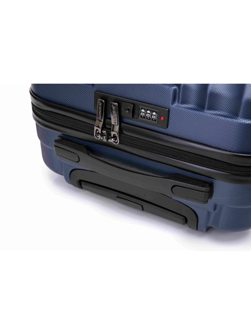 Valigia  40x30x20cm 55x35x25 cm Trolley Bagaglio a Mano in ABS Wizzair Vueling Air Asia Air France ita Alitalia airways KLM 2037FR