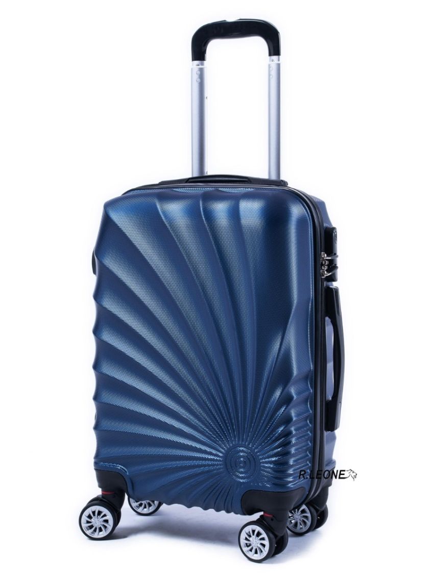 Valigia 1 Fino Set 4Trolley Rigido grande, medio, picco beauty 8 ruote in ABS 2092 R.LEONE