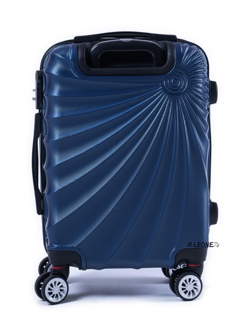 Valigia 1 Fino Set 4Trolley Rigido grande, medio, picco beauty 8 ruote in ABS 2092 R.LEONE