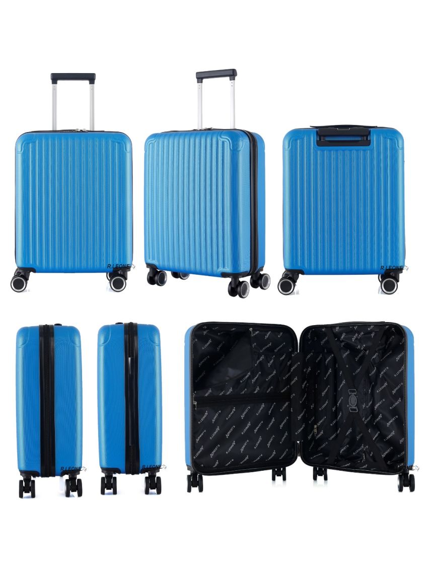 Beauty case Traccolla 40x20x25 cm Ryanair o set 2 Bagaglio a mano ABS 999 2