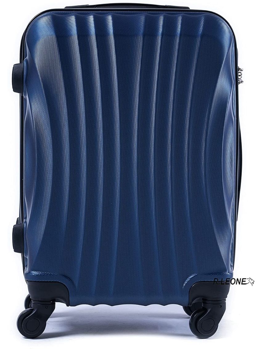 VALIGIA BAGAGLIO A MANO ADATTO RYANAIR 55x40x20 EASYJET 45X36X20 4 RUOTE 2037