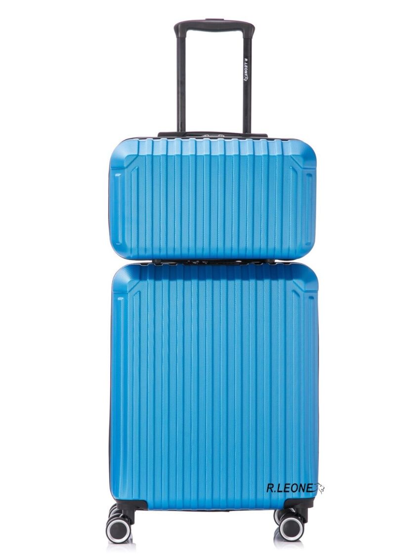 Valigia 55x40x20 o 40x20x25 cm Ryanair Trolley o Beauty Bagaglio a mano ABS 2208