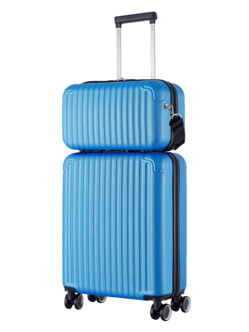 Beauty case Traccolla 40x20x25 cm Ryanair o set 2 Bagaglio a mano ABS 999 2