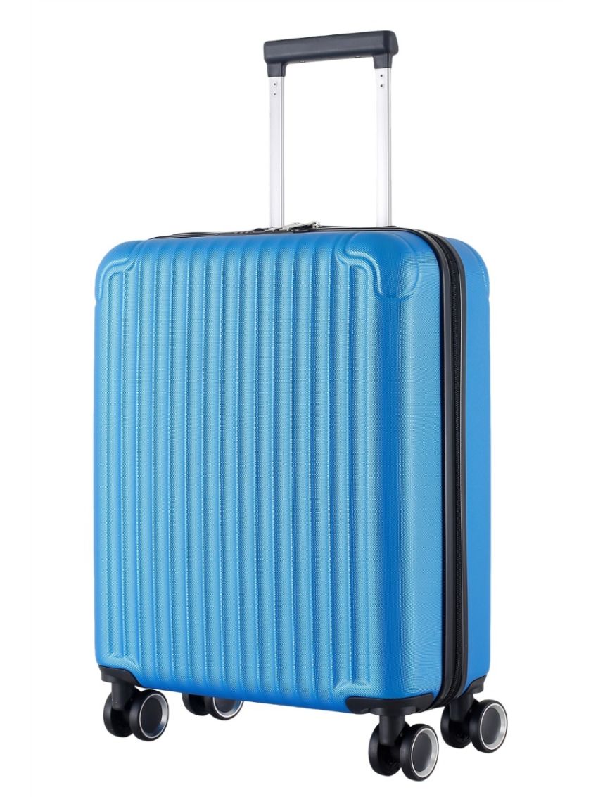 Valigia Ryanair 55x40x20 cm + 40x20x25 cm 1pezzo o Set 2 Pezzi Trolley Bagaglio a mano 4 Ruote e Beauty Case in ABS 999 1