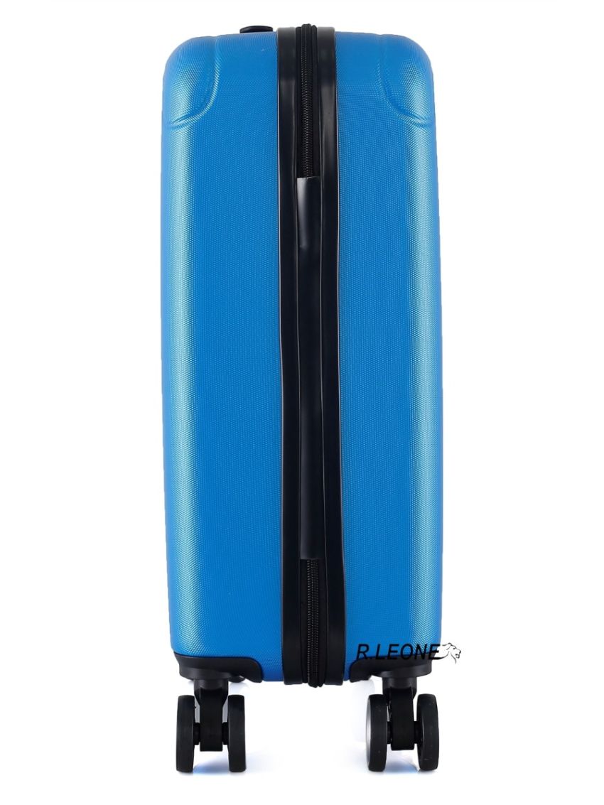 Valigia Ryanair 55x40x20 cm + 40x20x25 cm 1pezzo o Set 2 Pezzi Trolley Bagaglio a mano 4 Ruote e Beauty Case in ABS 999 1