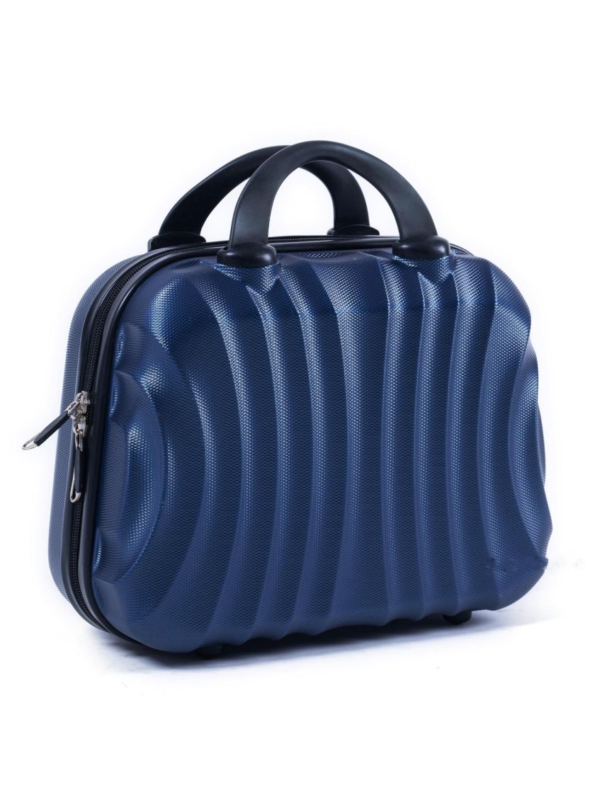 R.Leone Valigia da 1 pezzo Fino a Set 4 Trolley Rigido grande, medio, bagaglio a mano e beauty case 4 ruote in ABS 2037