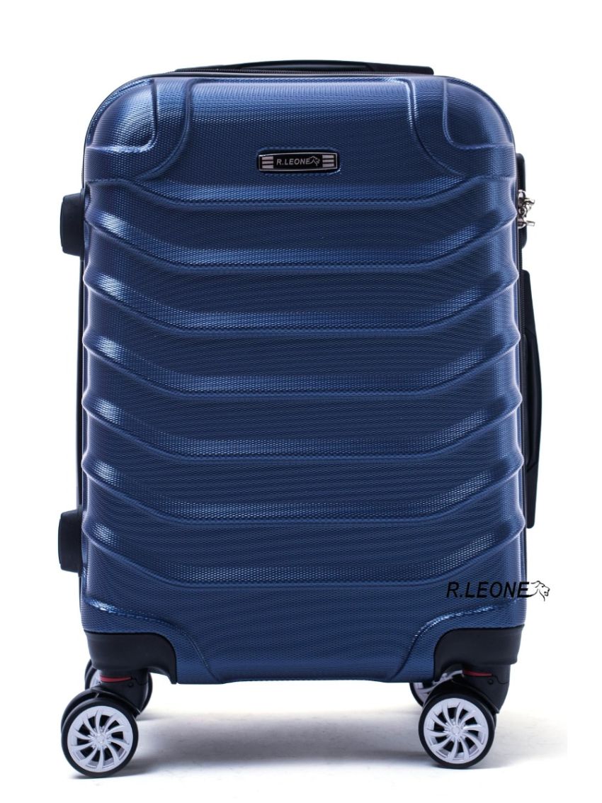R.Leone Valigia da 1 pezzo Fino a Set 4 Trolley Rigido grande, medio, bagaglio a mano e beauty case 4 ruote in ABS 2026