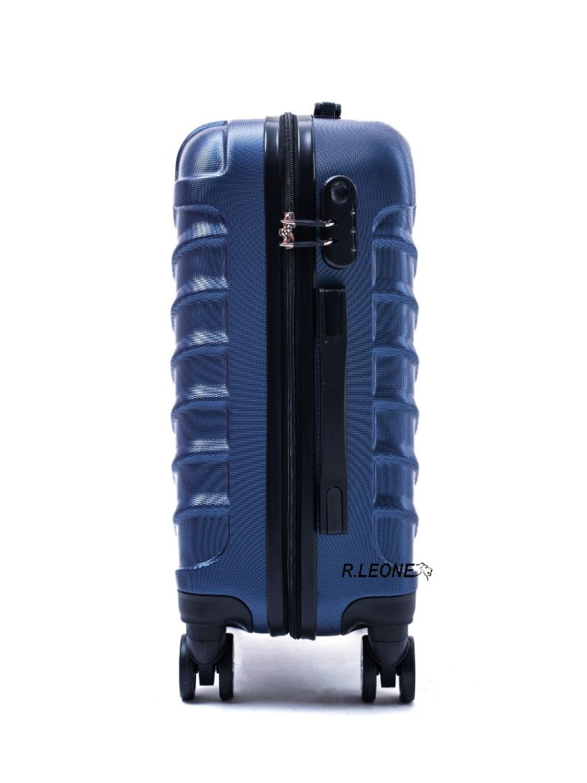 R.Leone Valigia da 1 pezzo Fino a Set 4 Trolley Rigido grande, medio, bagaglio a mano e beauty case 4 ruote in ABS 2026