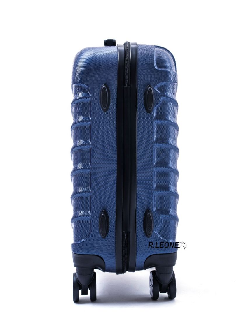 R.Leone Valigia da 1 pezzo Fino a Set 4 Trolley Rigido grande, medio, bagaglio a mano e beauty case 4 ruote in ABS 2026