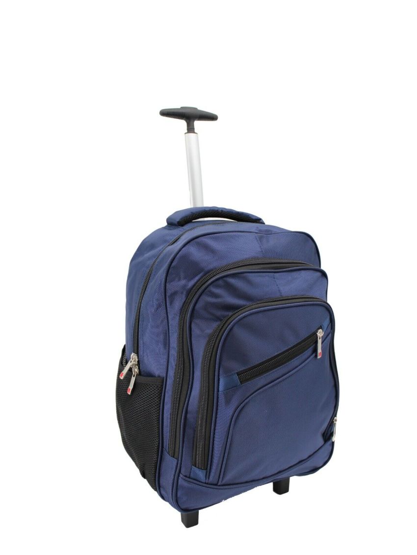 TROLLEY ZAINO CON 2 RUOTE  BAGAGLIO AEREO CON 2 RUOTE VIAGGI LOW COST 8912