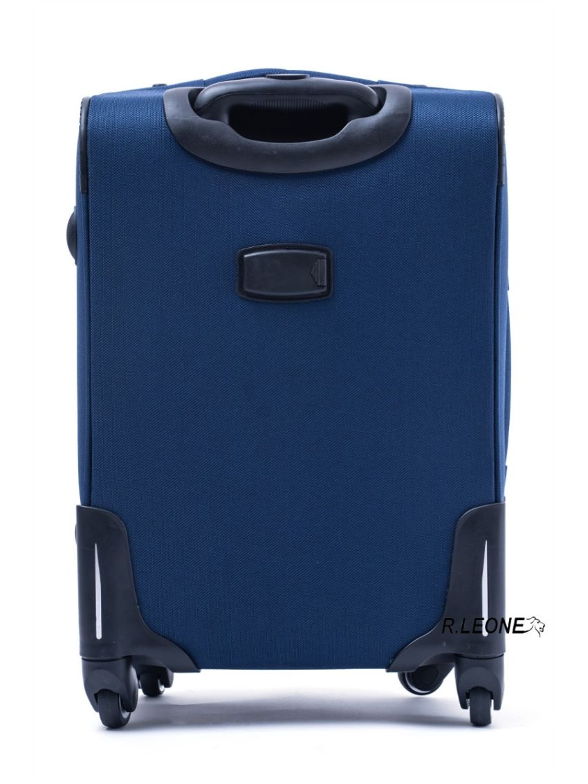 R.Leone Valigia EXTRA LARGE 85x52x45 Ultra Grande Espandibile XXL 4 ruote in stoffa 214