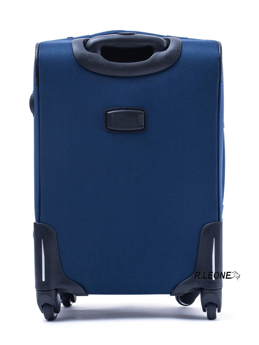 R.Leone Valigia da 1 pezzo Fino a Set 3 Trolley Espandibile grande, medio e bagaglio a mano 4 ruote in stoffa 214