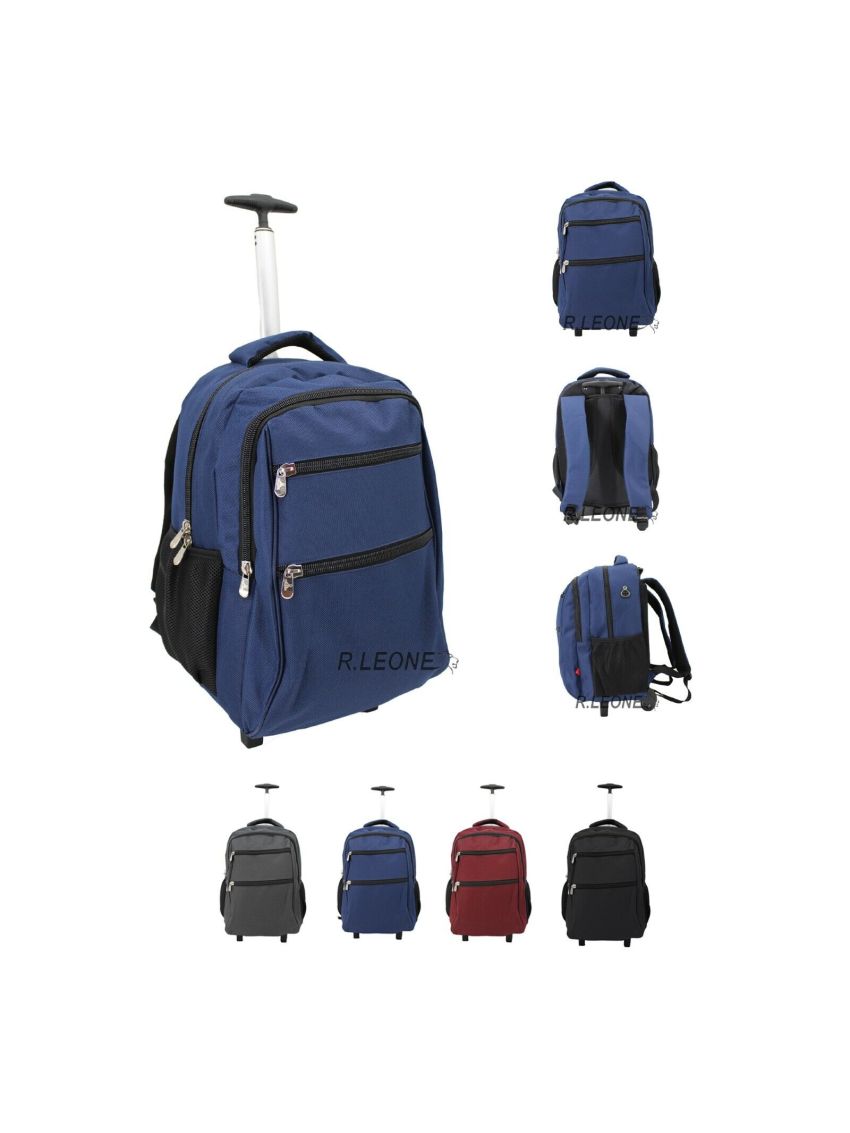 TROLLEY ZAINO CON 2 RUOTE  BAGAGLIO AEREO CON 2 RUOTE VIAGGI LOW COST 333