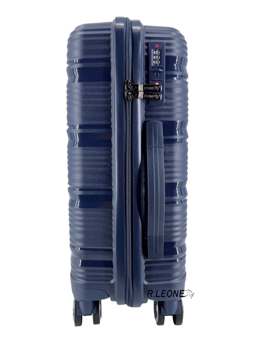 Valigia Trolley Fino a Set 3 in Polipropilene 8 Ruote Autonome TSA 8803