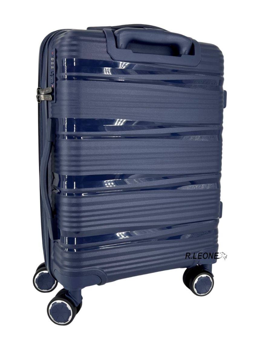 Valigia Trolley Fino a Set 3 in Polipropilene 8 Ruote Autonome TSA 8803