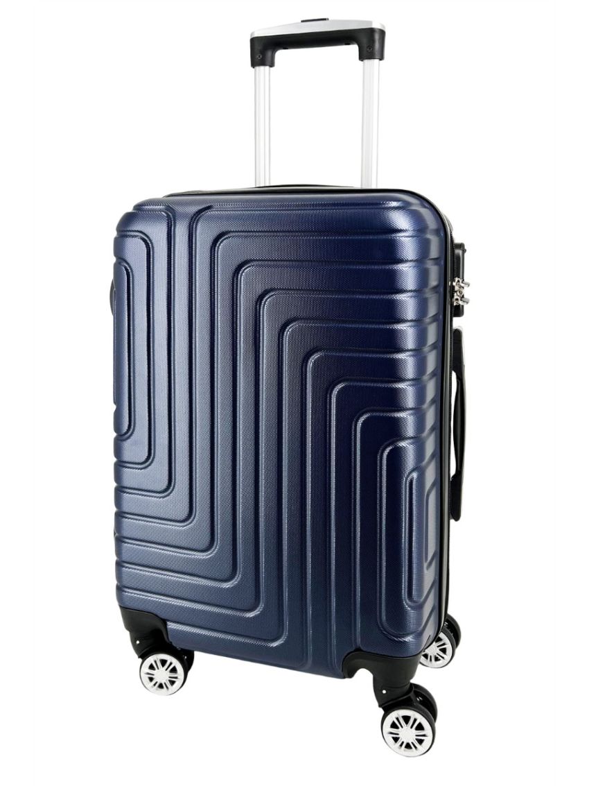 R.Leone Valigia EXTRA LARGE 85x55x31 Ultra Grande Espandibile XXL 4 ruote in ABS 590