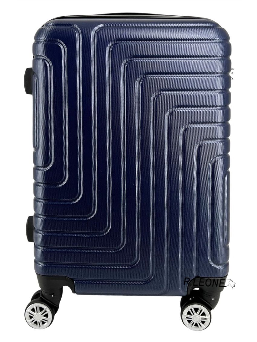 R.Leone Valigia da 1 pezzo Fino a Set 3 Trolley Rigido grande, medio, bagaglio a mano 4 ruote in ABS 590