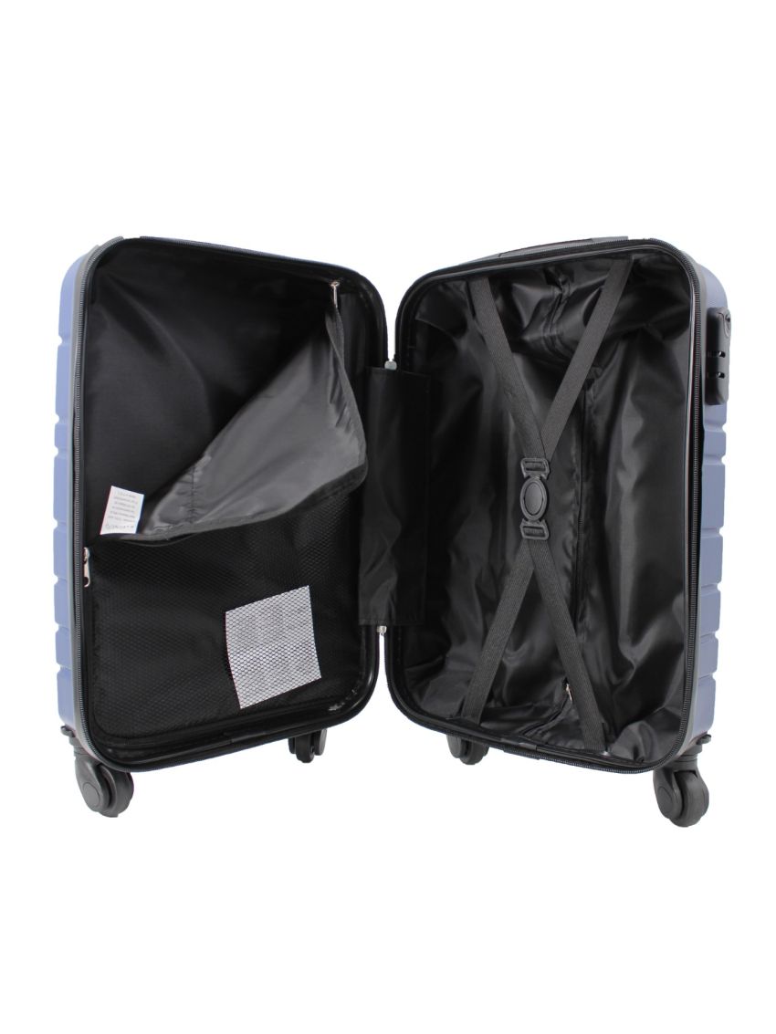 VALIGIA BAGAGLIO A MANO 55x35x22 e 50X33X20 ADATTO EASYJET 45X36X20 4 RUOTE 611