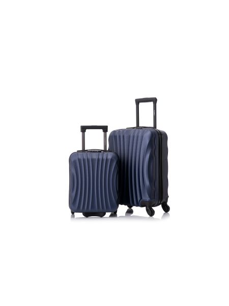 Valigia  40x30x20cm 55x35x25 cm Trolley Bagaglio a Mano in ABS Wizzair Vueling Air Asia Air France ita Alitalia airways KLM 2037FR