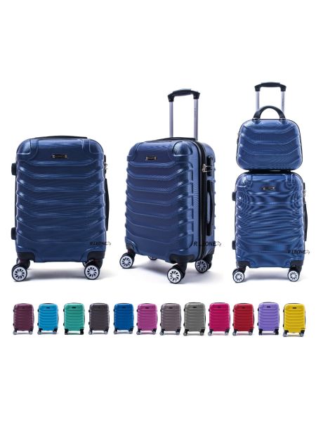 Valigia Rigida Marksman 67 Cm Oro Rosa Con Lucchetto - Trolley Medio 8 Ruote